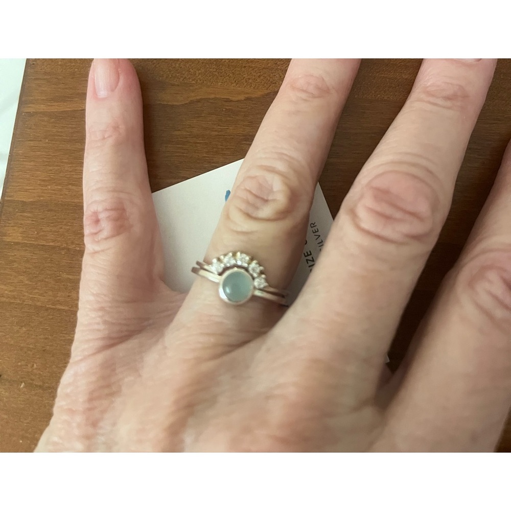 Pura Vida  nesting rings size 6 NWOT